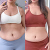 Antes y despues Juliana | Hot shapers Comparación antes y después de usar faja Hot Shapers mostrando reducción de abdomen y cintura